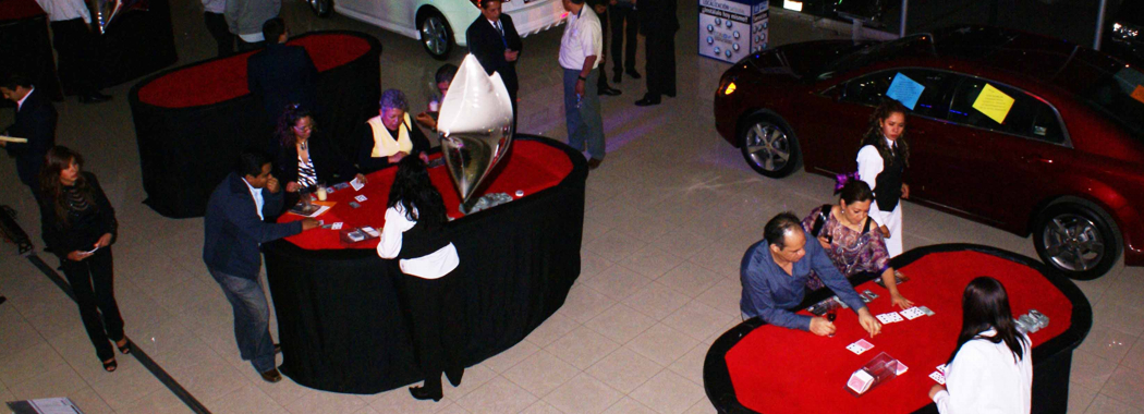 Renta de casinos para eventos